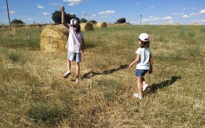 Cosas que aprenden mis hijas en sus veranos en el pueblo