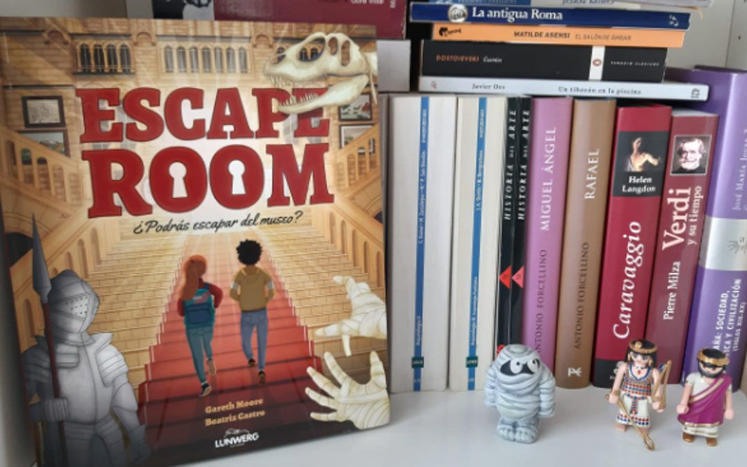 ‘¿Podrás escapar del museo? Propuesta literaria con la acción de un Escape Room
