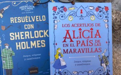 Juegos y enigmas con Sherlock Holmes y Alicia en el País de las Maravillas para niños