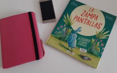 ‘La Zampapantallas’, un libro sobre la adicción al móvil de los niños