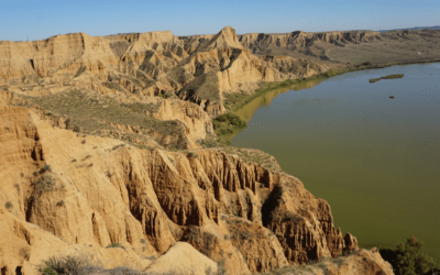 Las Barrancas de Burujón con niño, un lugar para alucinar