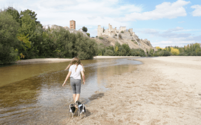 Playa de Escalona. Un plan refrescante para niños