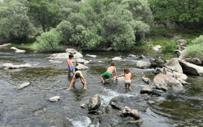 Ruta por el valle de Lozoya con niños. Camino natural por el valle de Lozoya