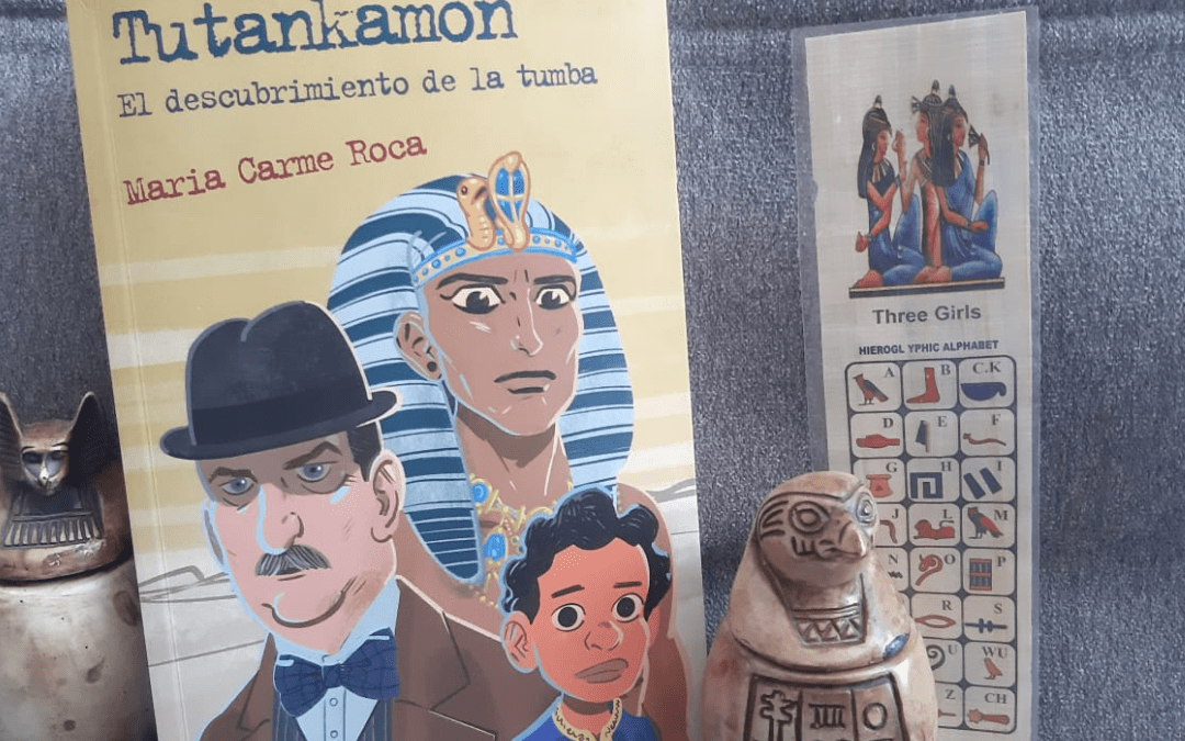 tutankamón y libros de historia