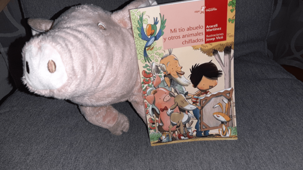 Mi tio abuelo y otros animales chiflados, un libro para niños