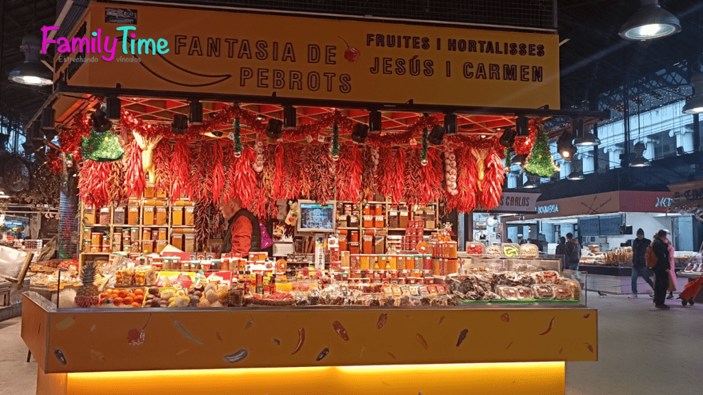 mercado de la boqueria en barcelona