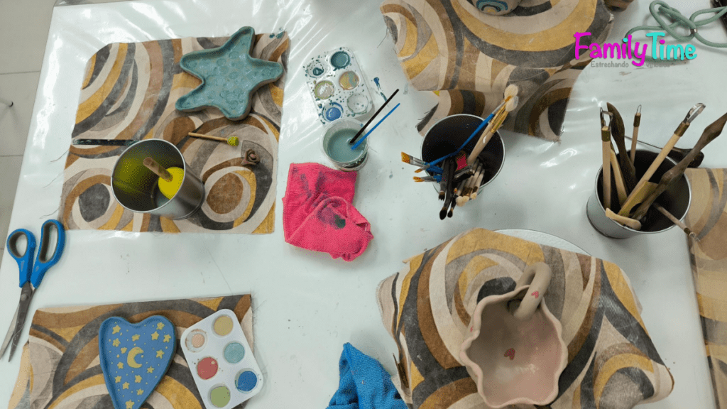 talleres de cerámica con niños